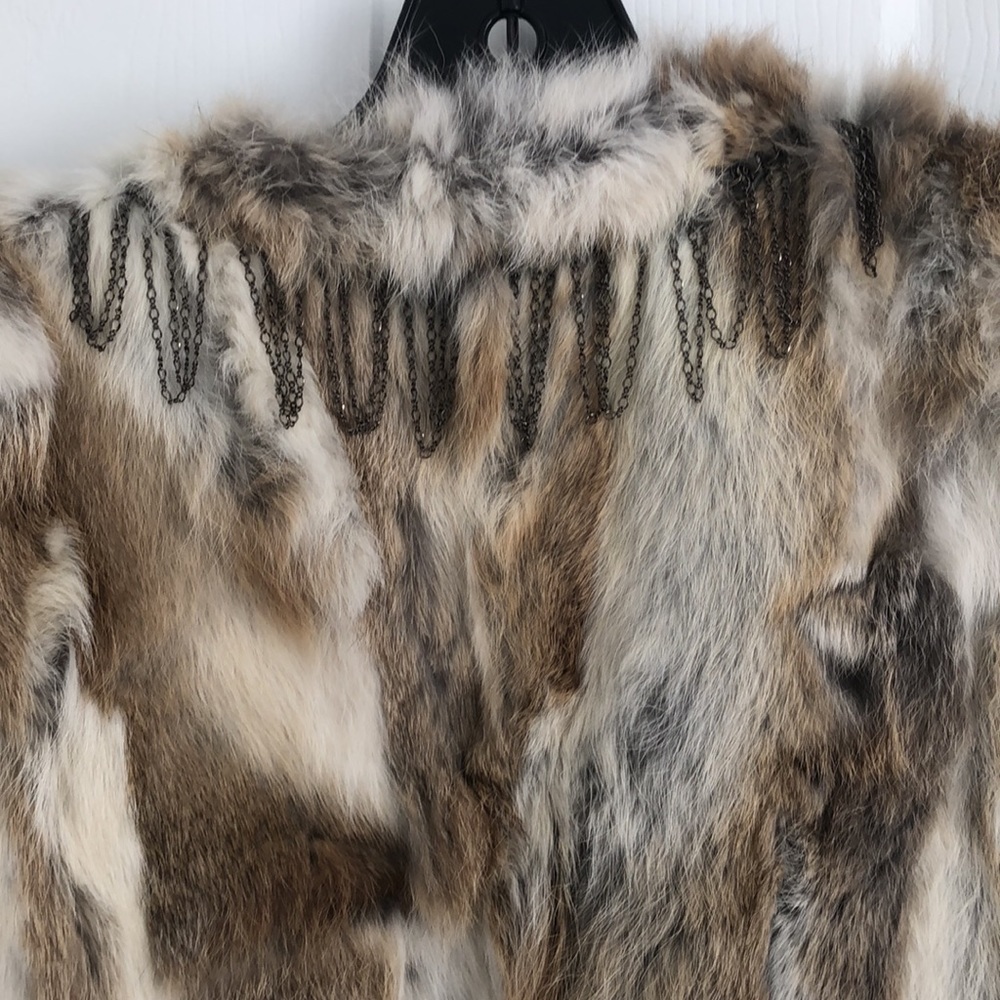 PITC Real Rabbit Fur Vest - Picture 12 of 14